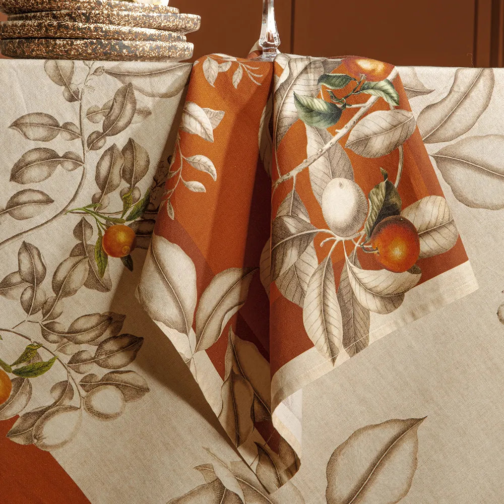 Mandarines Rouille Napkins (4ct)