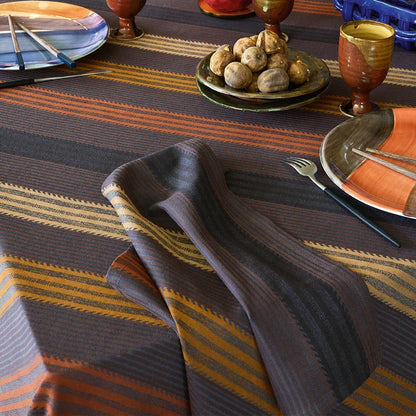 Mille Bambous Onyx Placemats Coated (4ct)