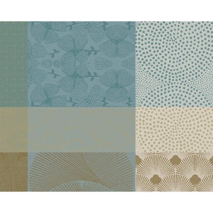 Mille Zen Ecume Coated Placemats (4ct)