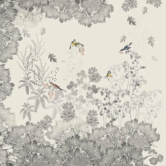 Monochrome Fusain Tablecloth