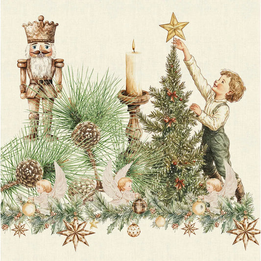 Noel Vintage Dore Napkin (4ct)