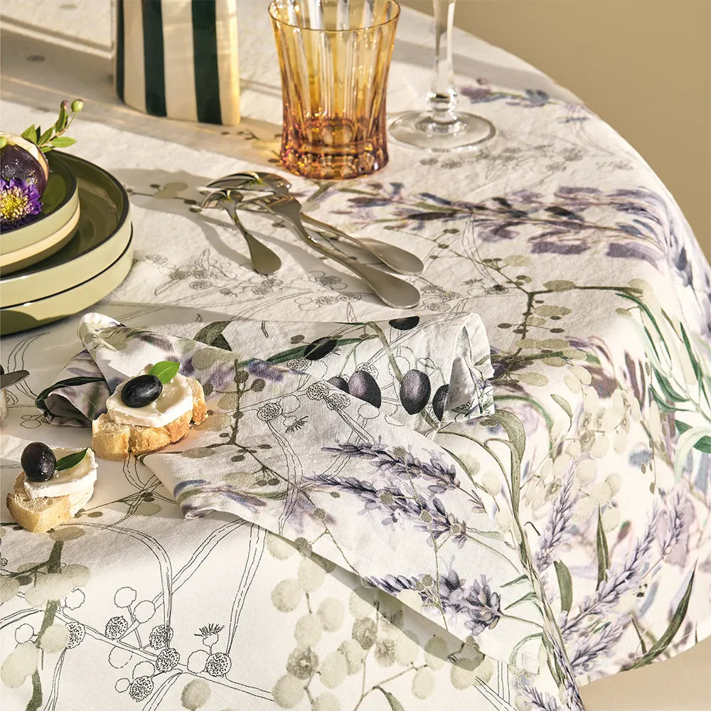 Parfum De Lavande Mauve Napkins (4ct)