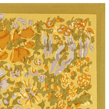 Jardin Mustard & Gray Placemats