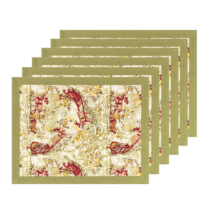 Renne Red & Green Placemats