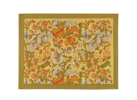 Jardin Mustard & Gray Placemats