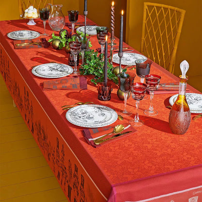 Casse Noisettes Rouge Festif Napkin (4ct)