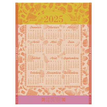 Calendrier 2025 Dishtowel