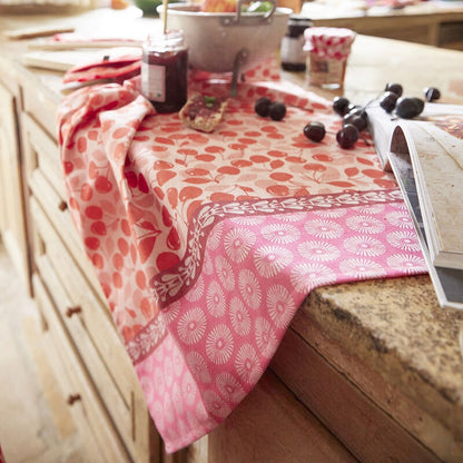 Cerises Dishtowel