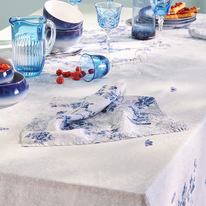 Voliere Blue Napkins (4ct)